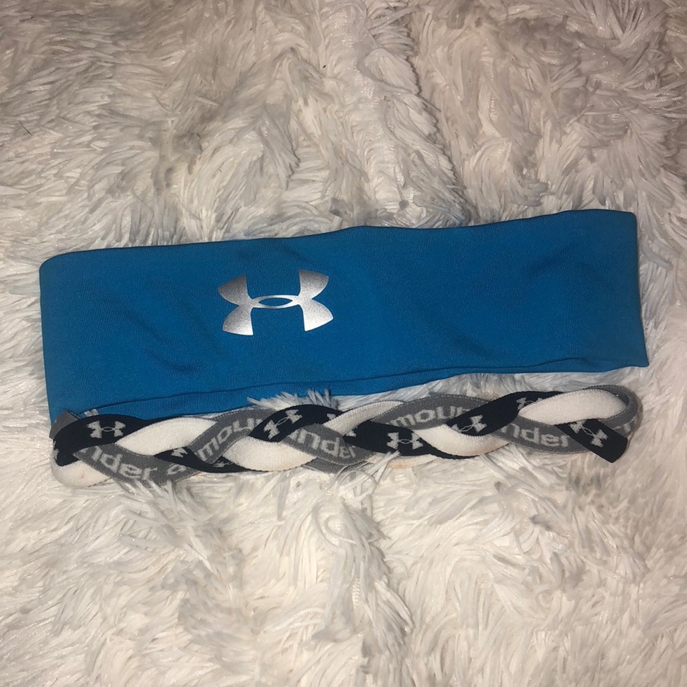 bundle of two under armour headbands